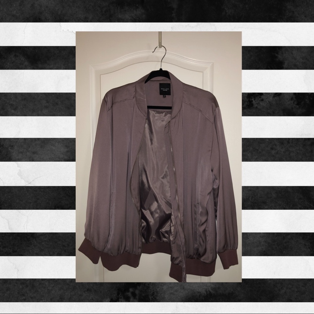 ASOS Satin Bomber Jacket